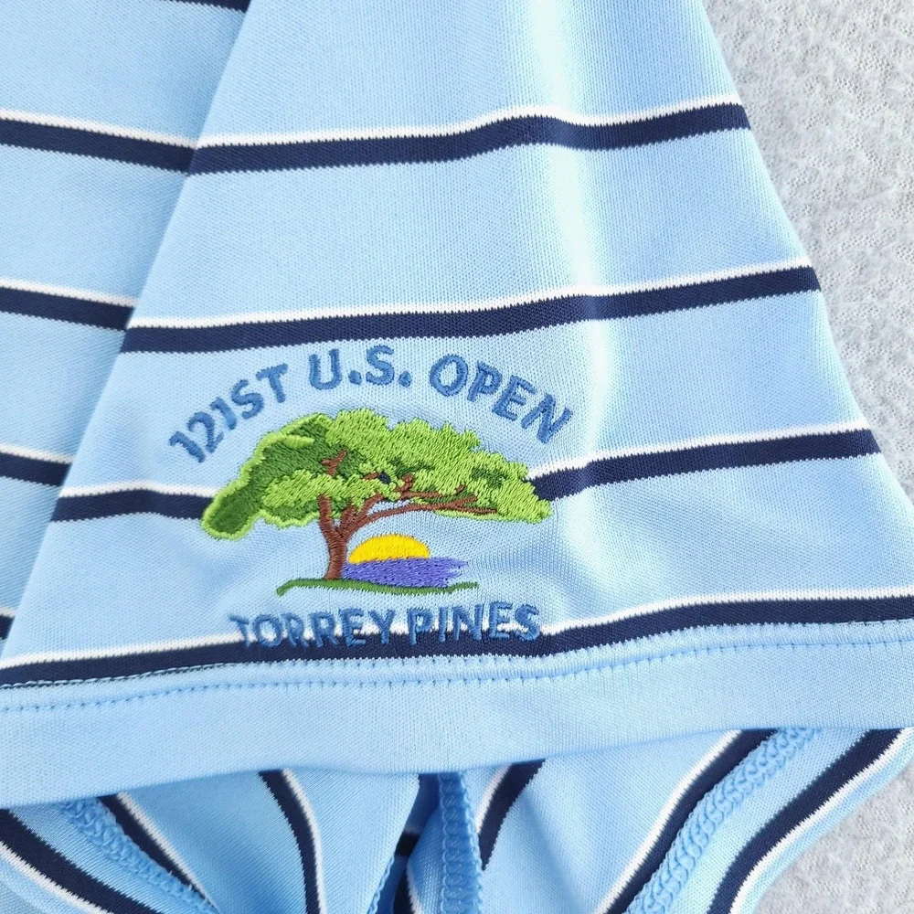 Polo Ralph Lauren 121st US Open Torrey Pines Shirt 2XL Blue Golf USGA